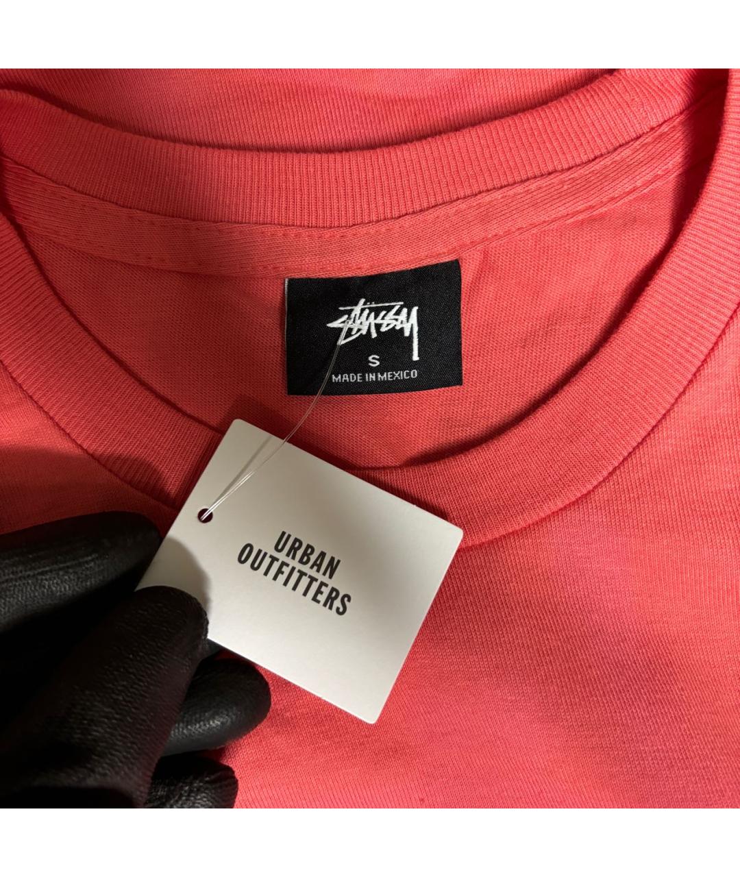 STUSSY Красная футболка, фото 3