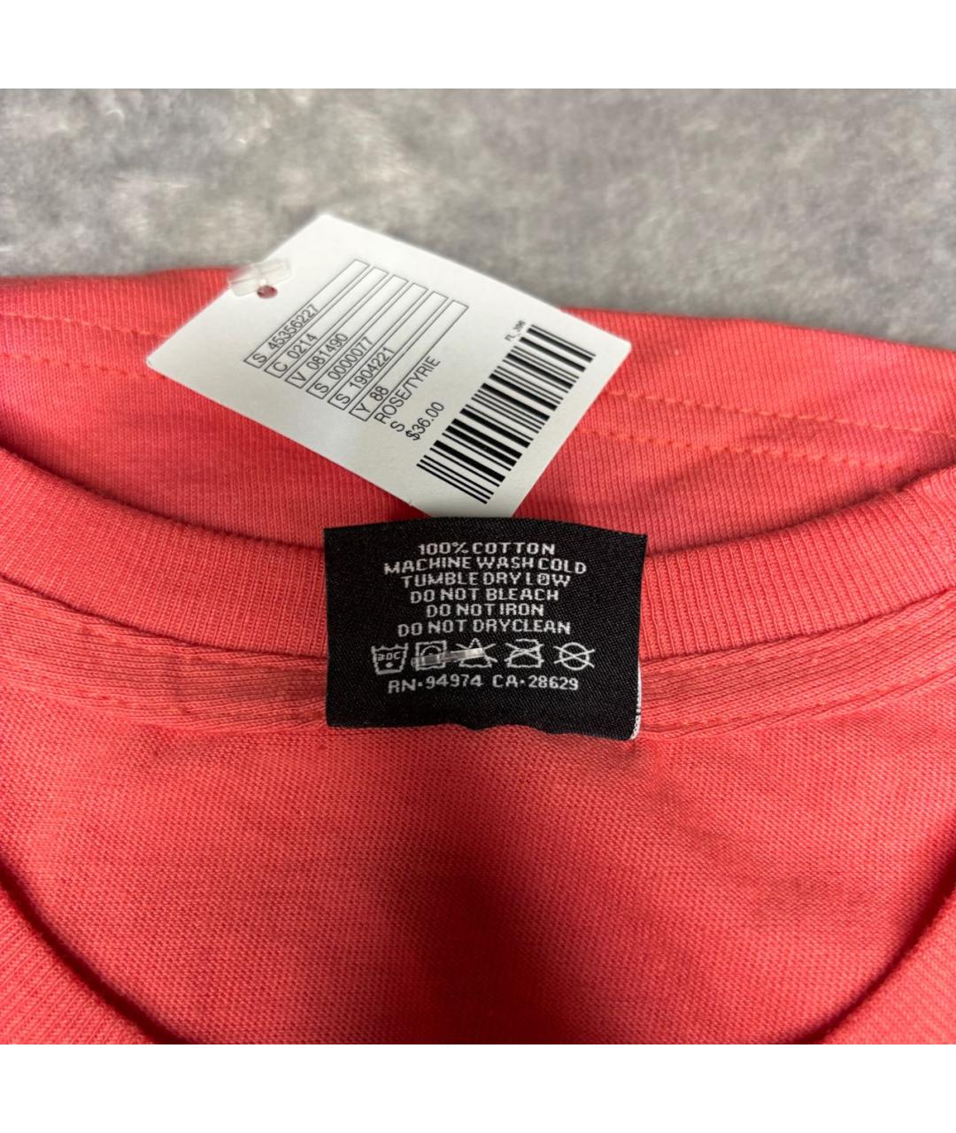 STUSSY Красная футболка, фото 5