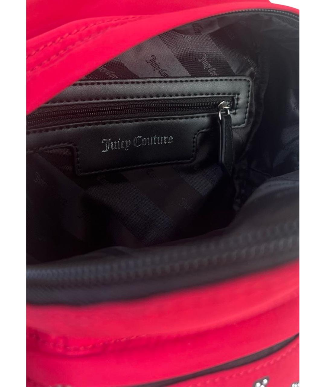 JUICY COUTURE Красный рюкзак, фото 4