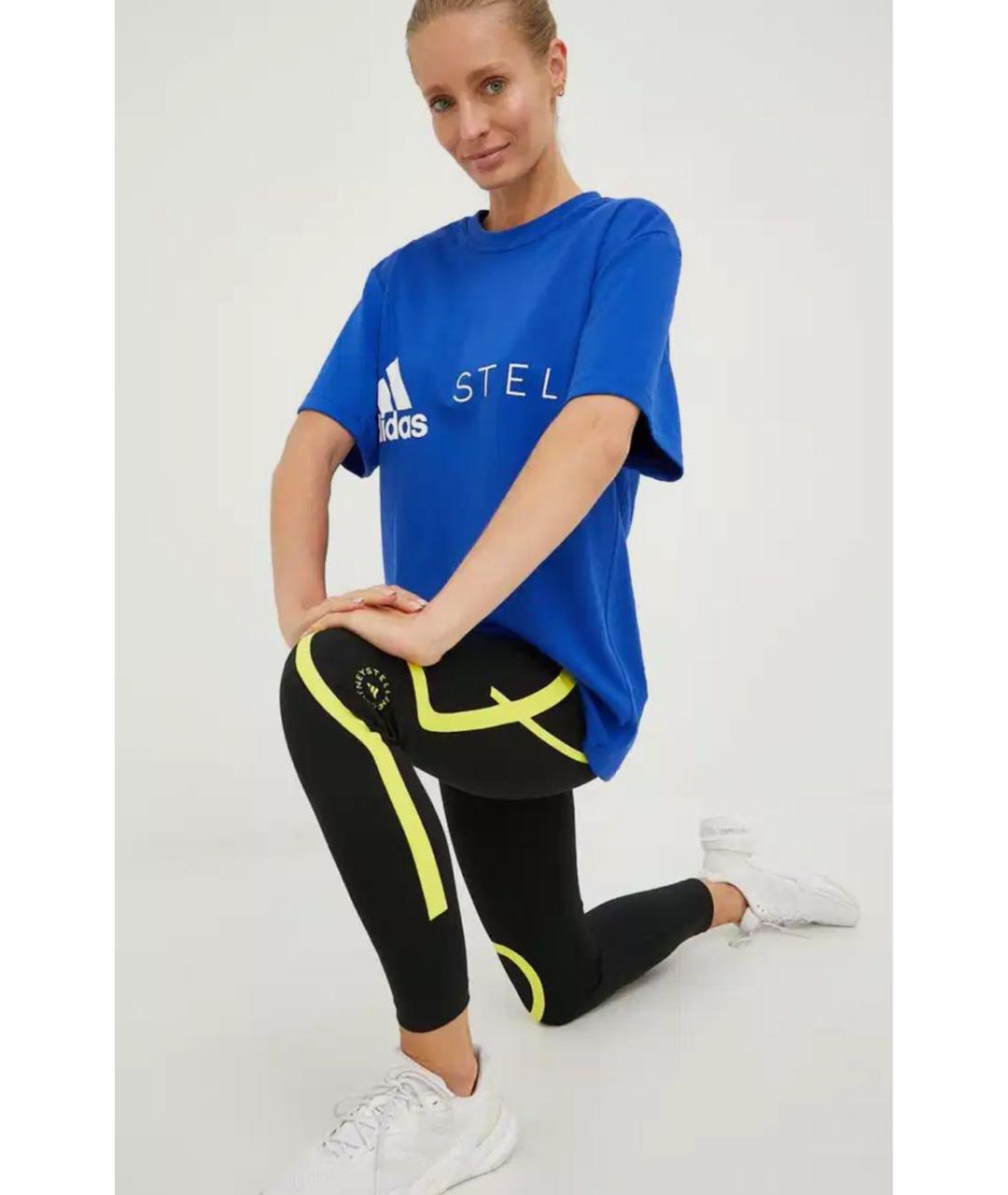ADIDAS BY STELLA MCCARTNEY Синяя майка, фото 5