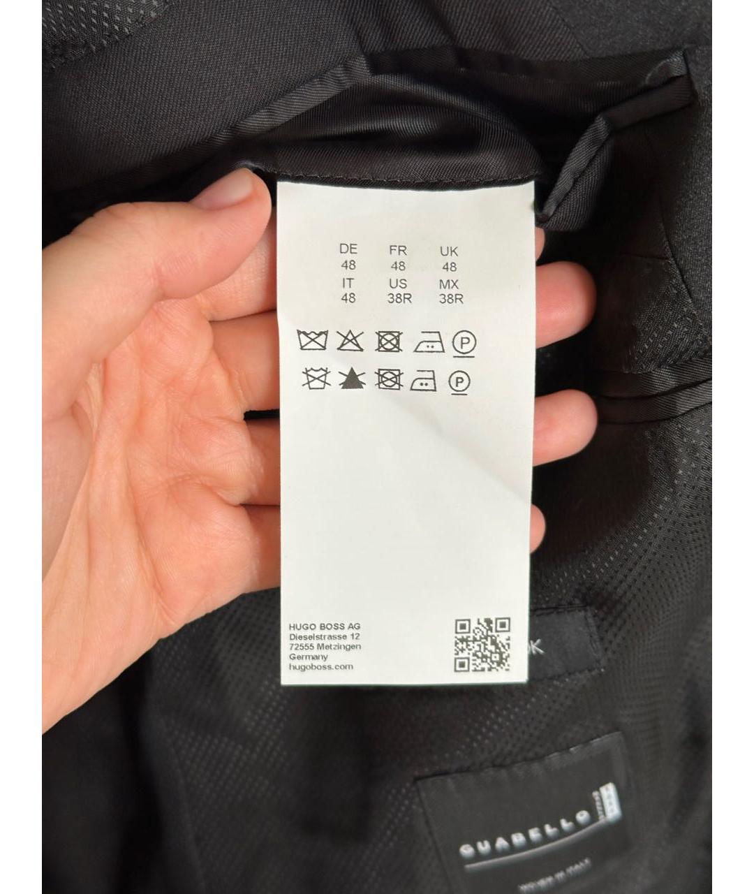 HUGO BOSS Черный вечерний костюм, фото 5
