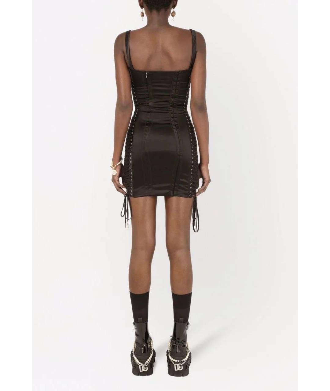 DOLCE&GABBANA Черное платье, фото 2