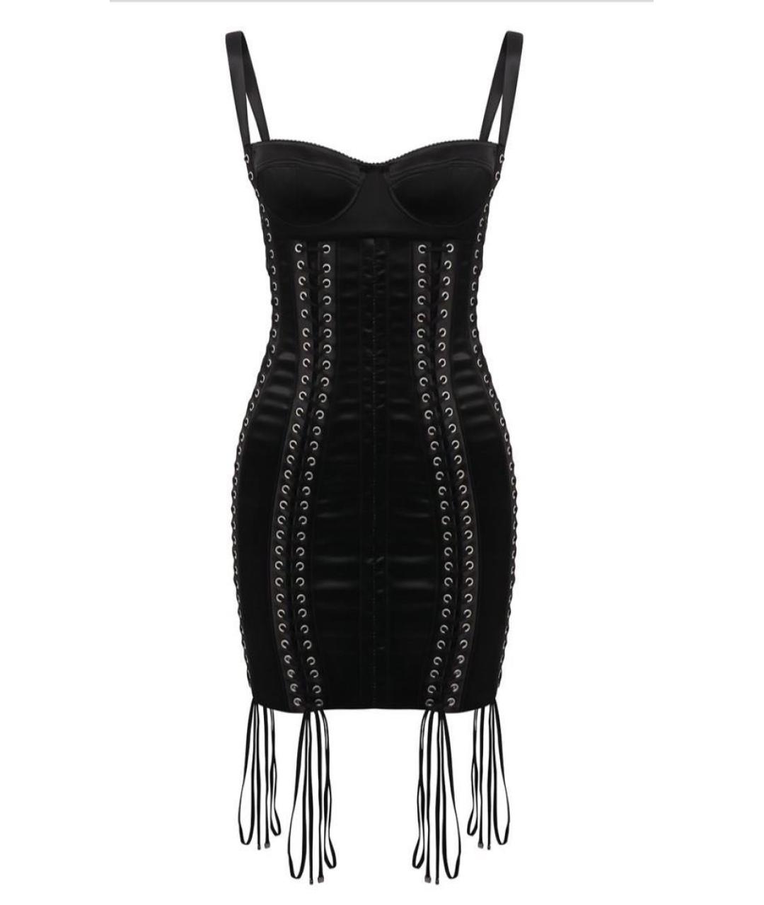 DOLCE&GABBANA Черное платье, фото 6