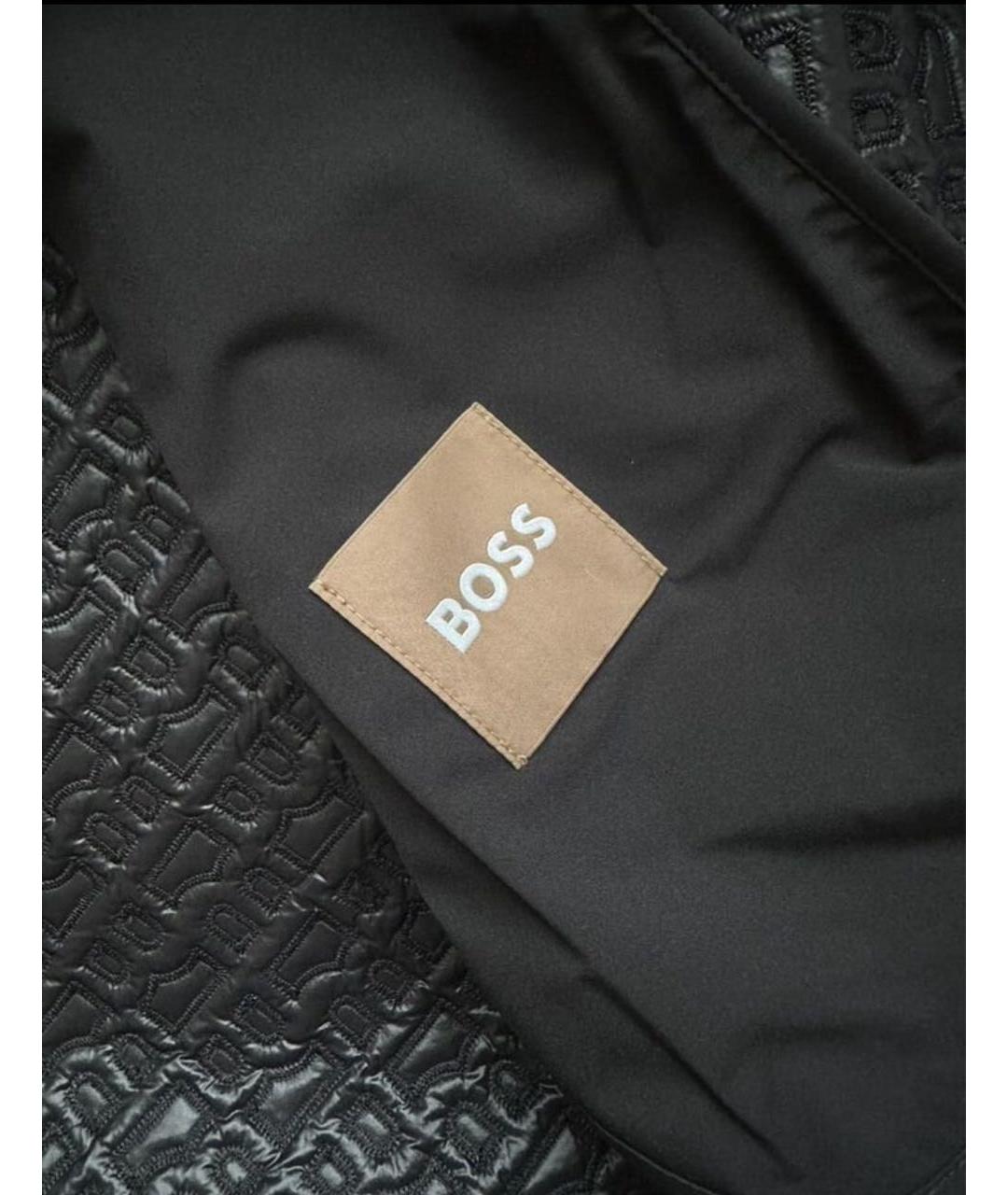 HUGO BOSS Черное пальто, фото 3