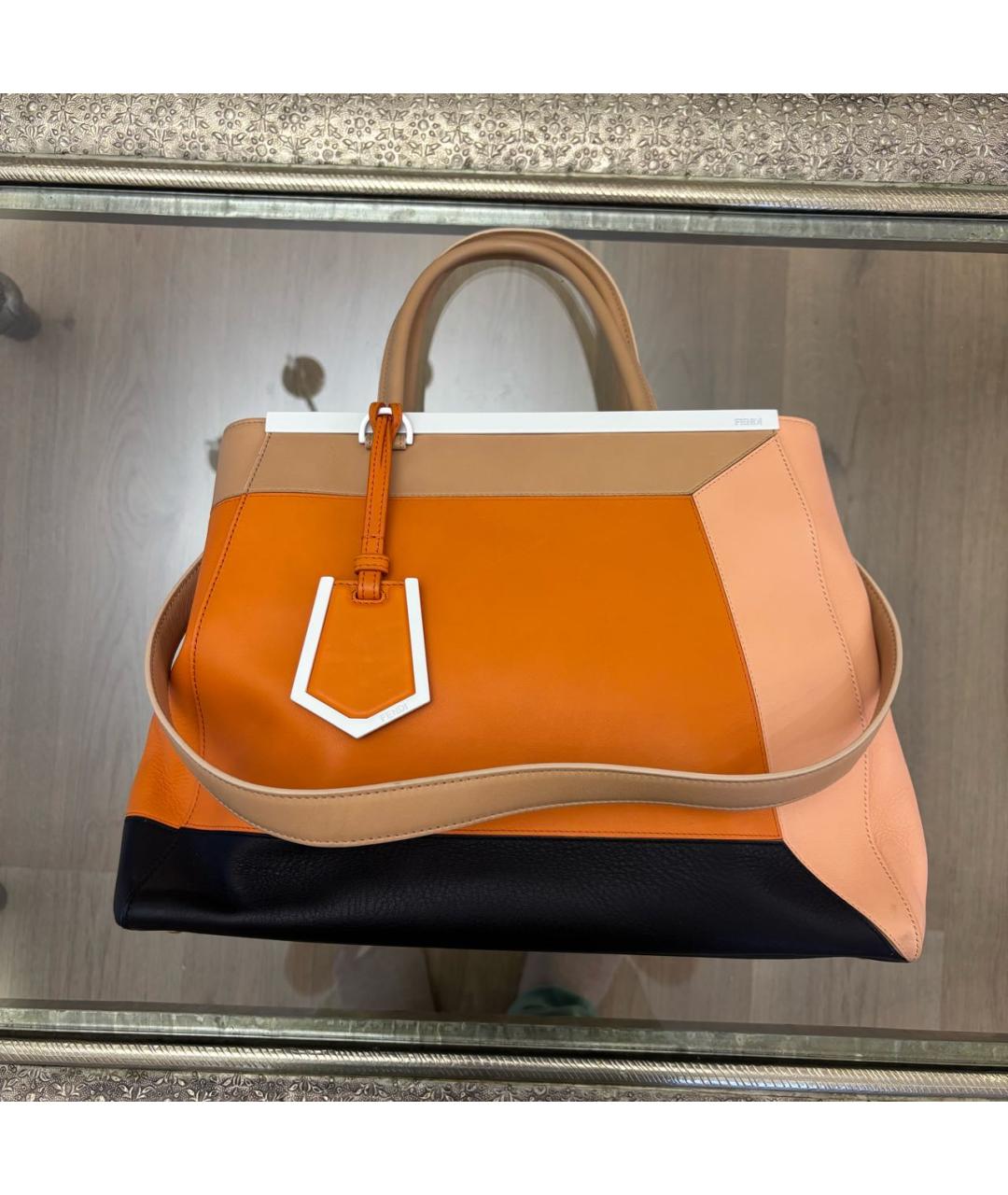 FENDI Мульти кожаная сумка тоут, фото 7