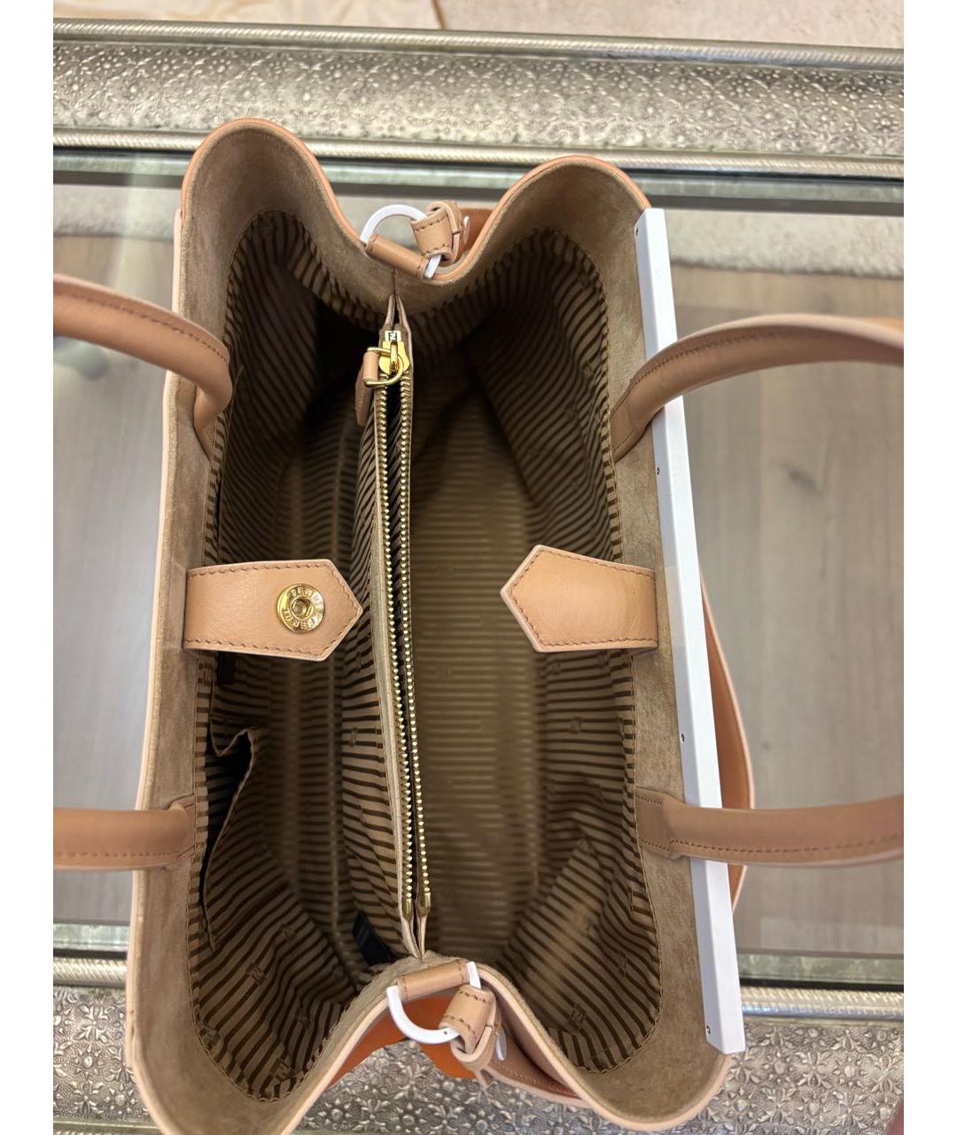 FENDI Мульти кожаная сумка тоут, фото 4