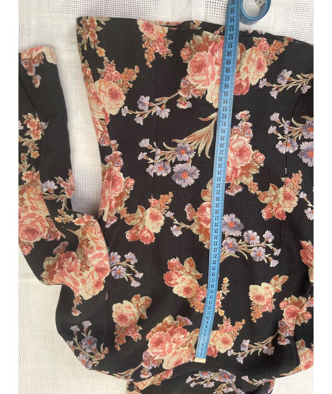 DOLCE&GABBANA Мульти льняной жакет/пиджак, фото 6