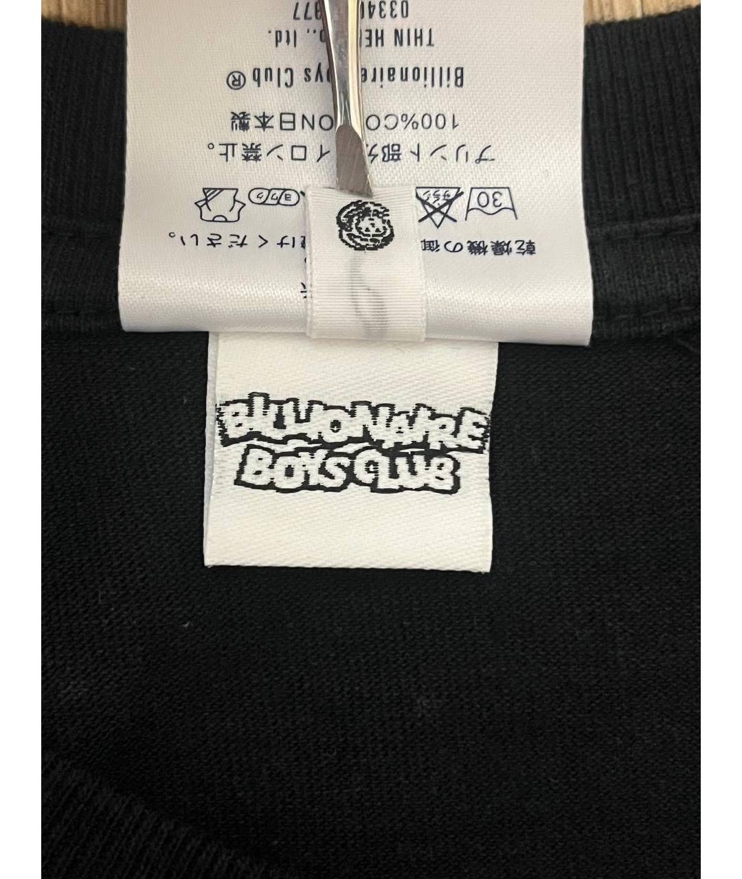BILLIONAIRE BOYS CLUB Черная хлопковая футболка, фото 5