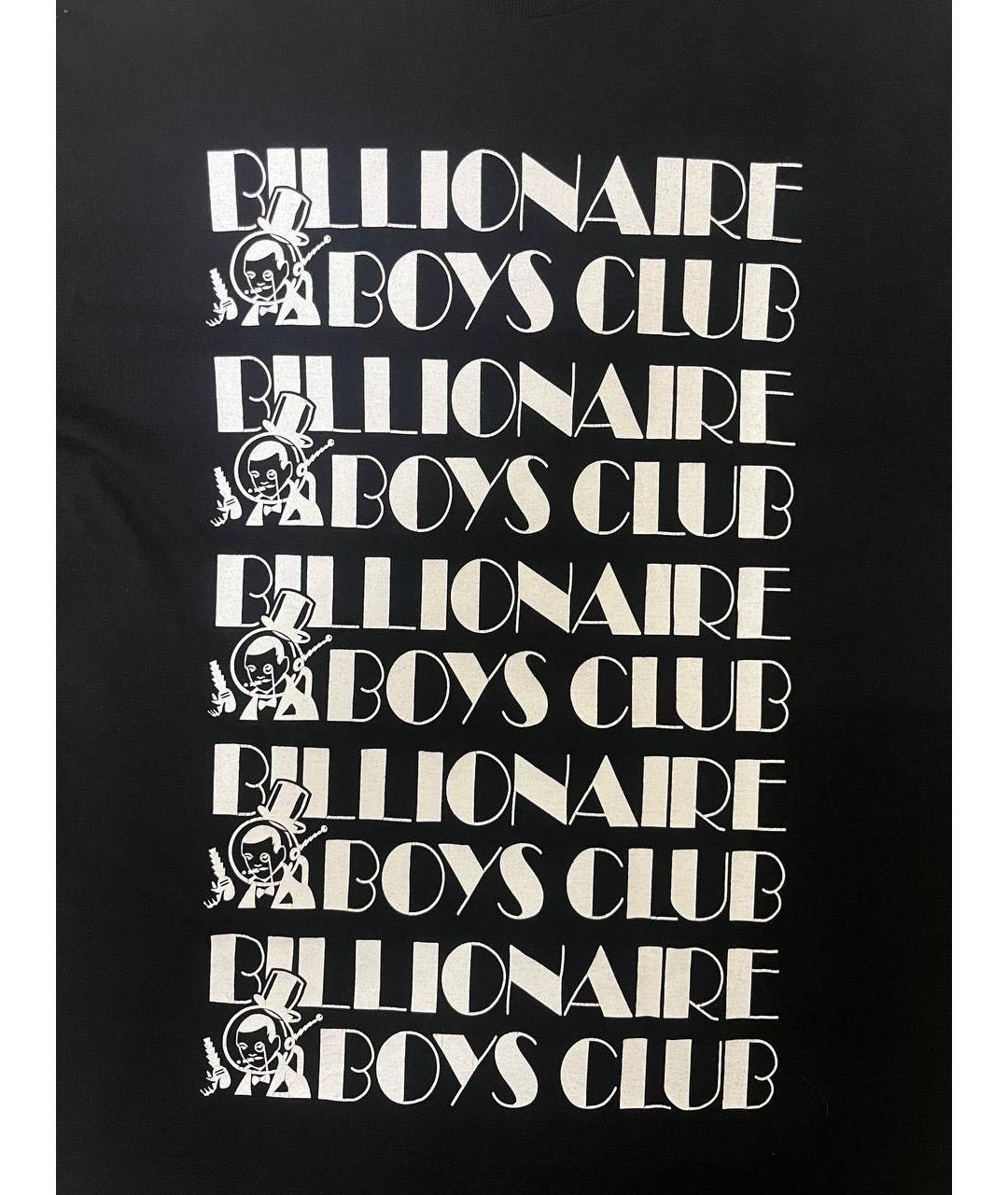 BILLIONAIRE BOYS CLUB Черная хлопковая футболка, фото 2
