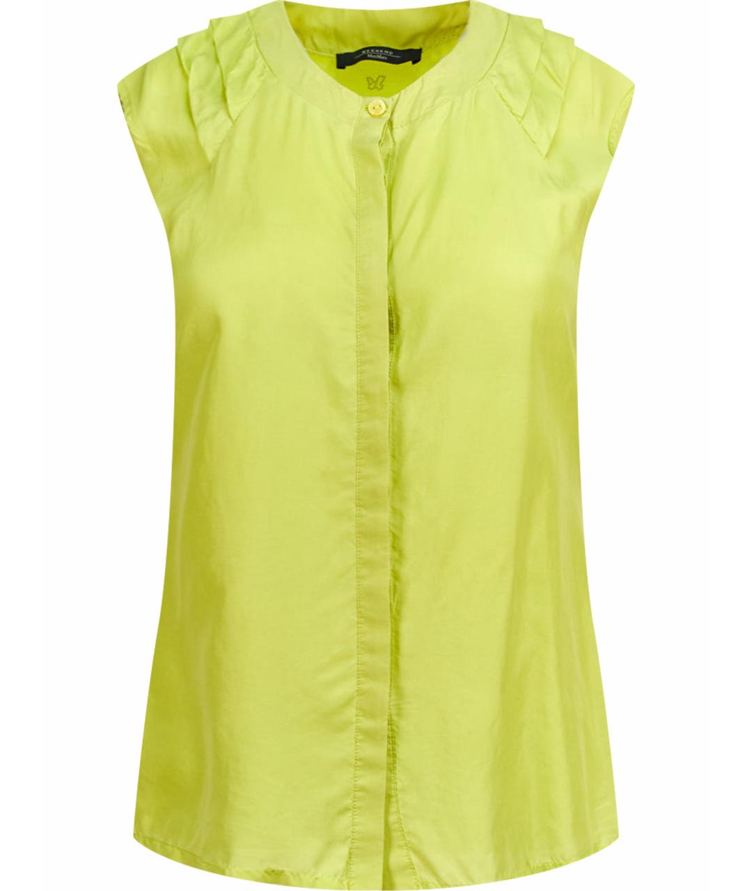 MAX MARA Желтая блузы, фото 1