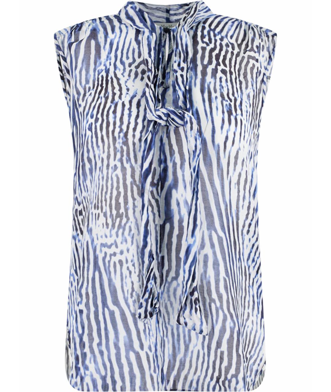 MAX MARA Синяя блузы, фото 1