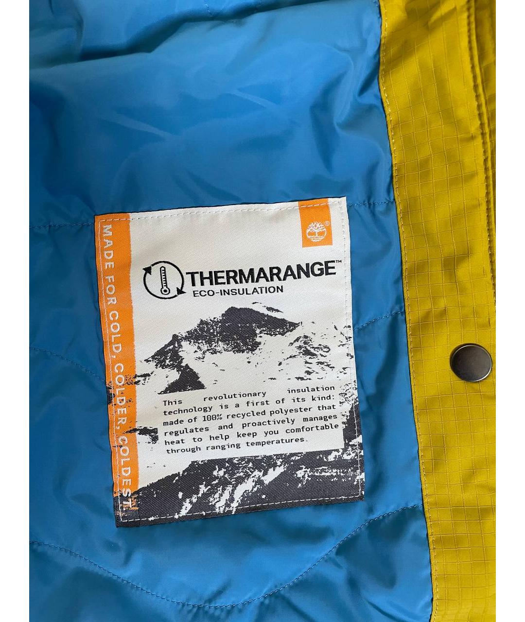 TIMBERLAND Желтая полиэстеровая куртка, фото 3