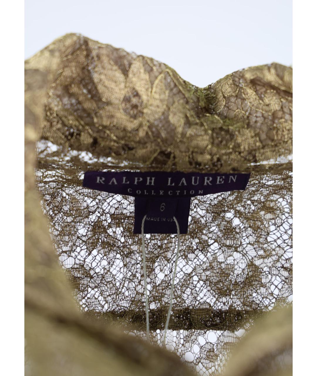 RALPH LAUREN Золотая блузы, фото 3