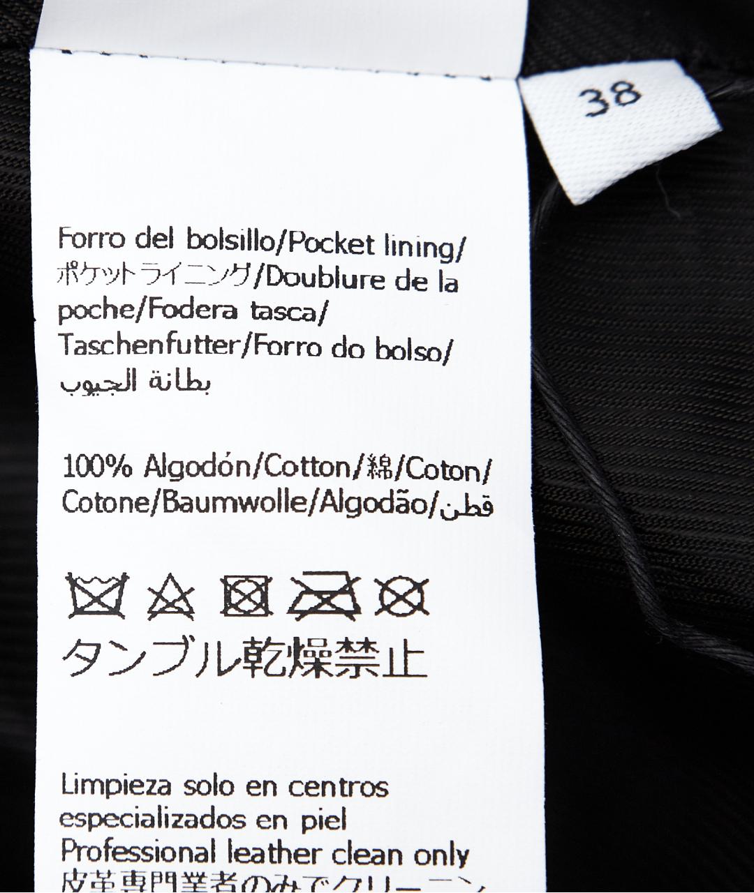 LOEWE Черная кожаная куртка, фото 7