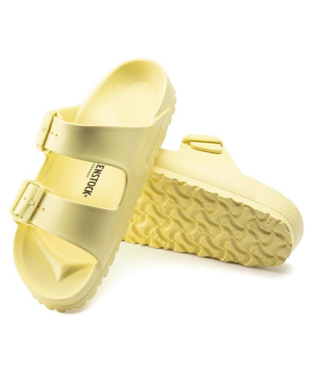BIRKENSTOCK Желтые шлепанцы, фото 4