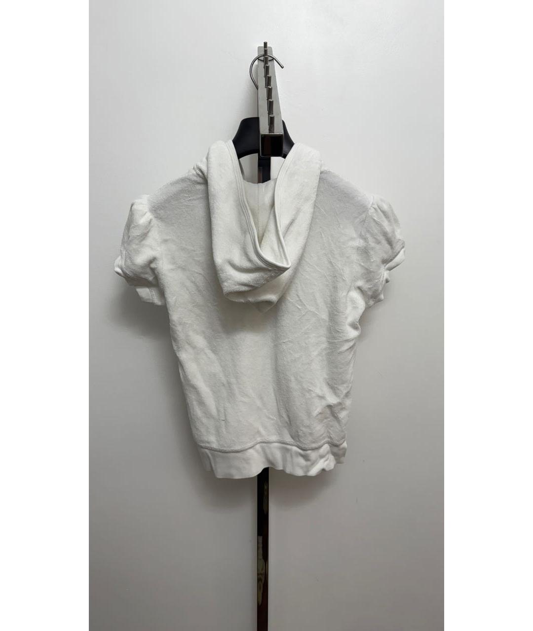 JUICY COUTURE Белый велюровый кардиган, фото 2
