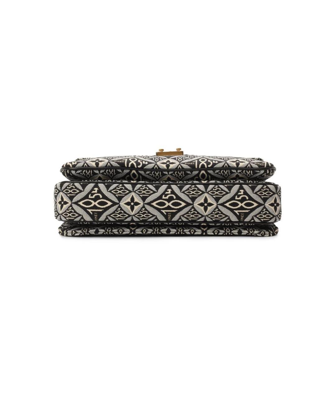 LOUIS VUITTON Черная деним сумка через плечо, фото 7