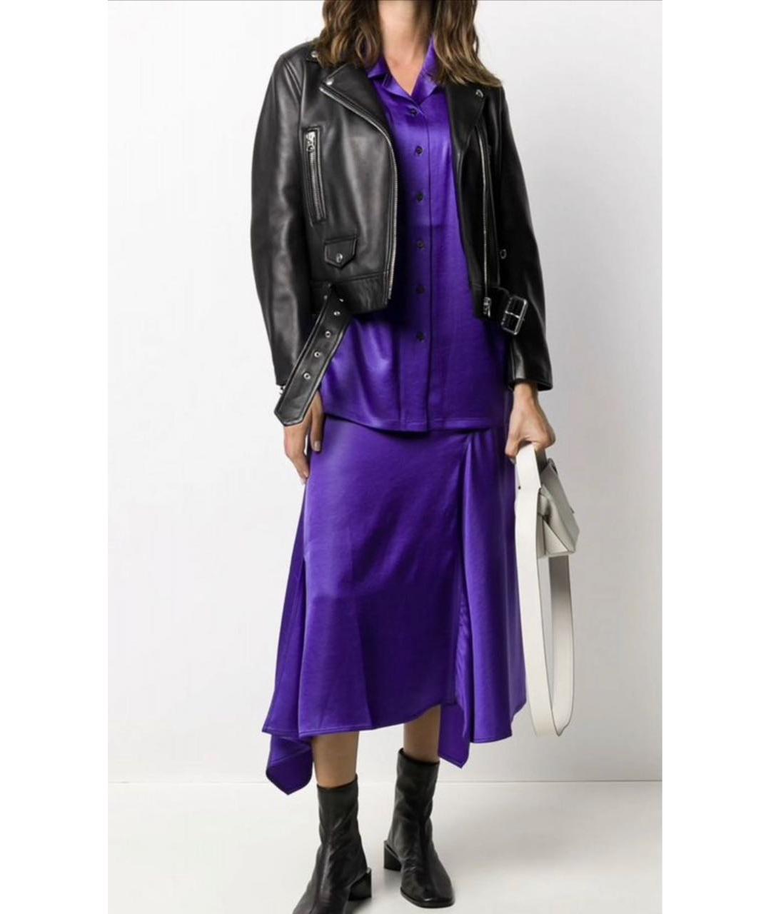ACNE STUDIOS Черная кожаная куртка, фото 2