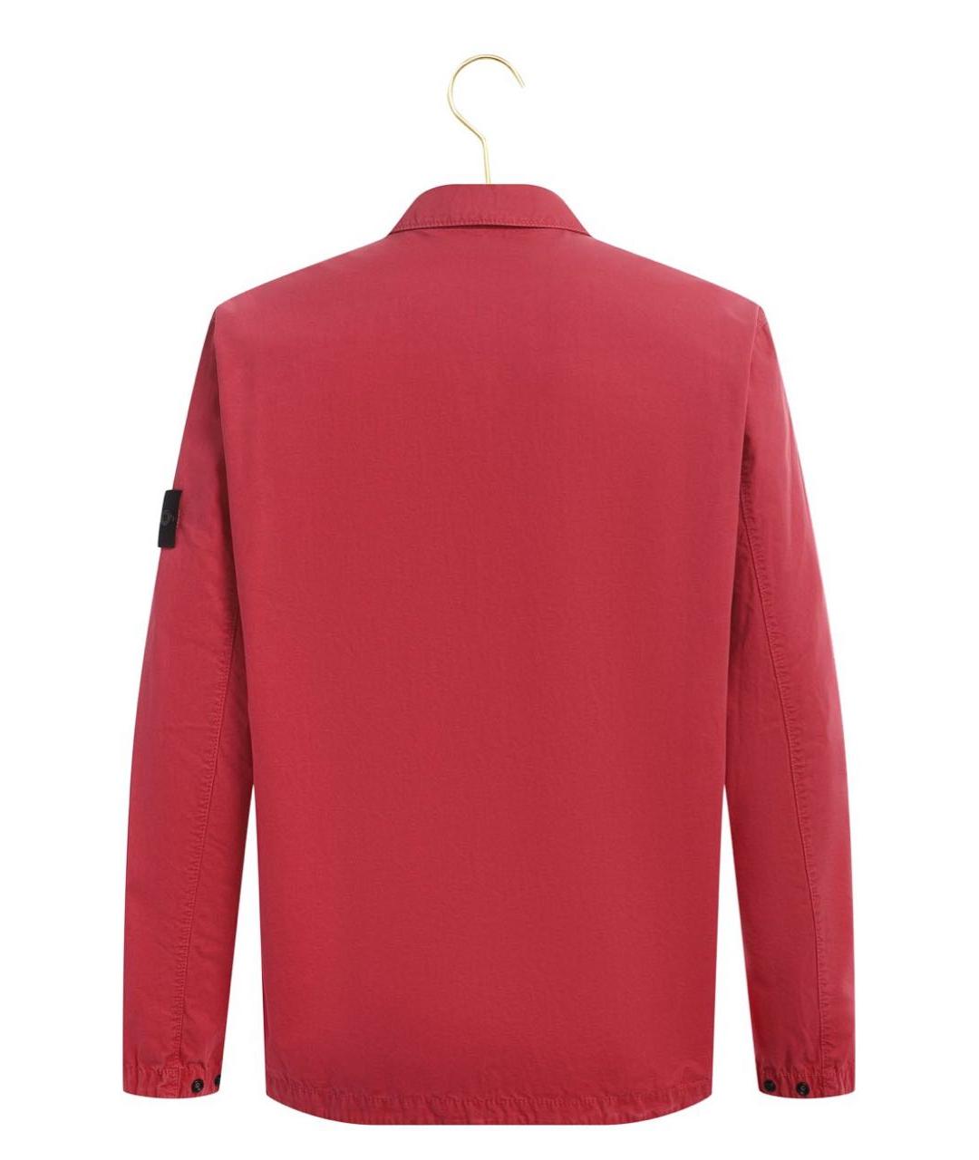 STONE ISLAND Коралловая хлопковая куртка, фото 2