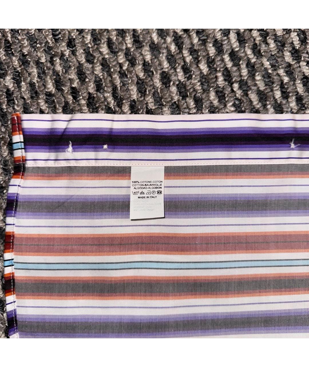 ETRO Мульти хлопковая кэжуал рубашка, фото 5