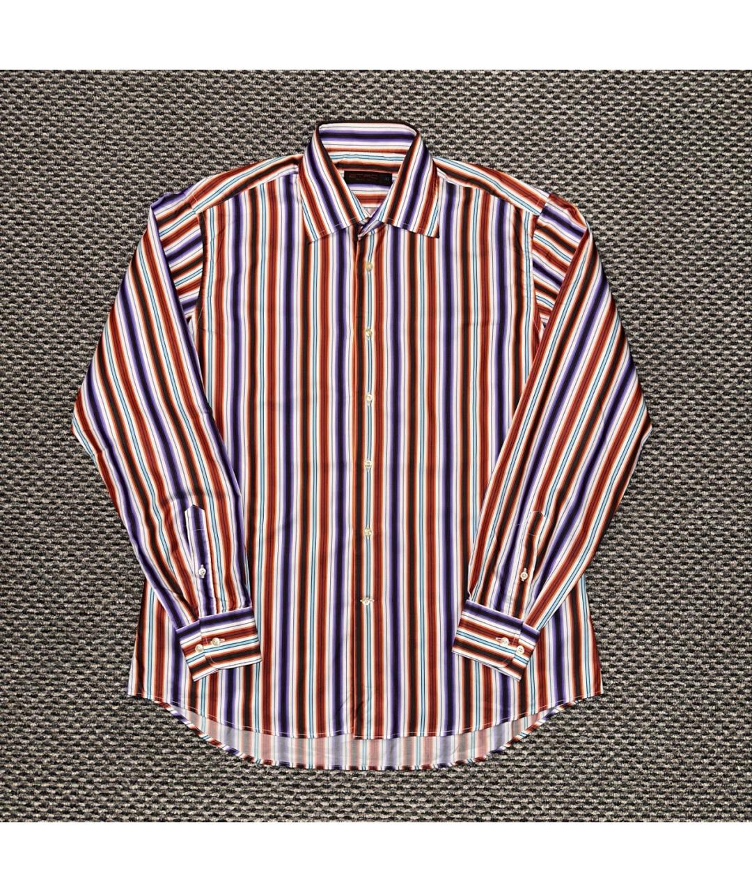 ETRO Мульти хлопковая кэжуал рубашка, фото 8