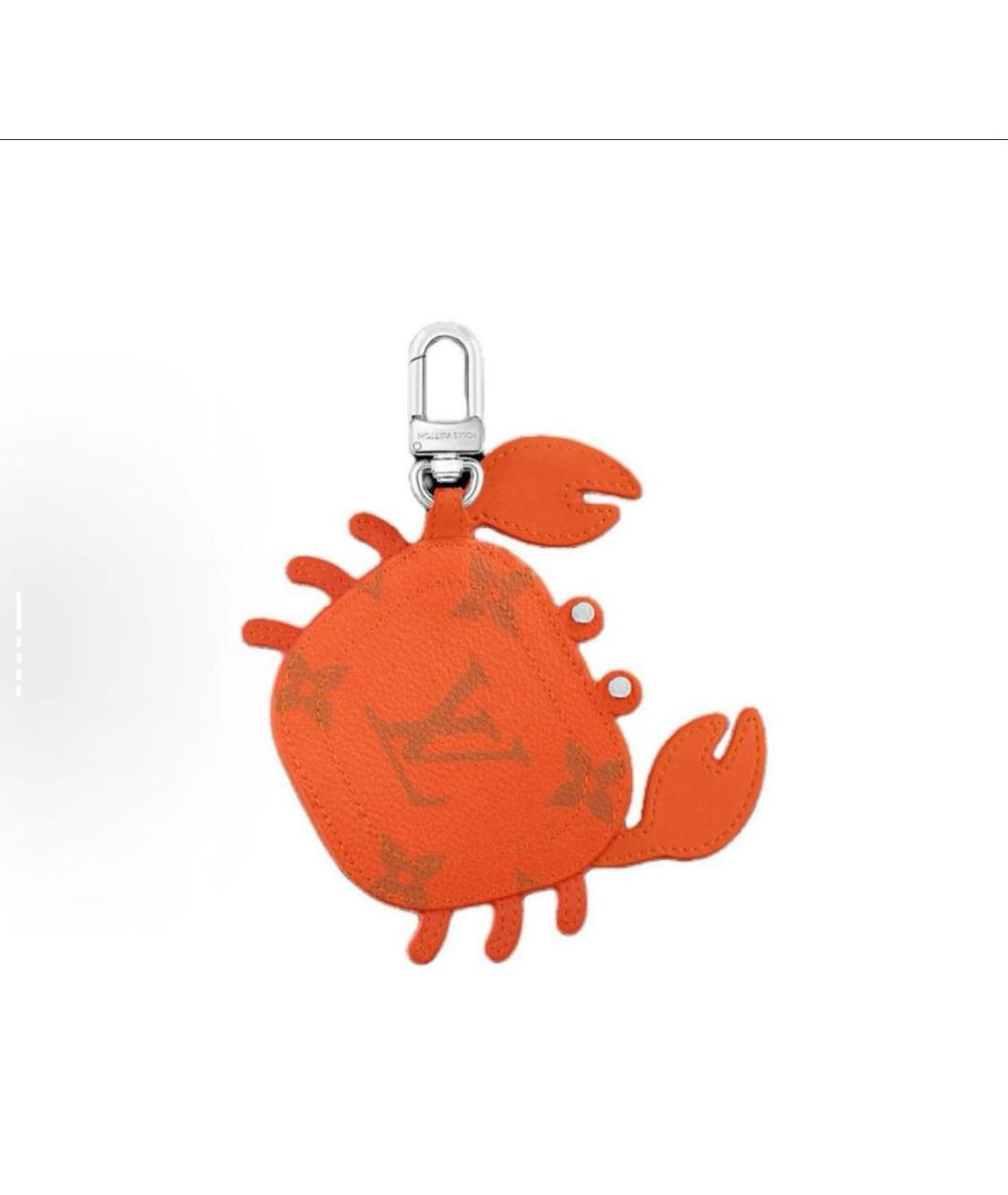 LOUIS VUITTON Оранжевый брелок, фото 2