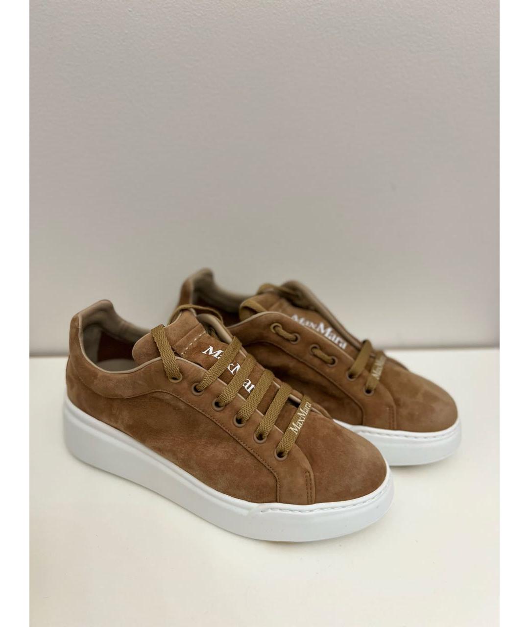 MAX MARA Замшевые кроссовки, фото 3