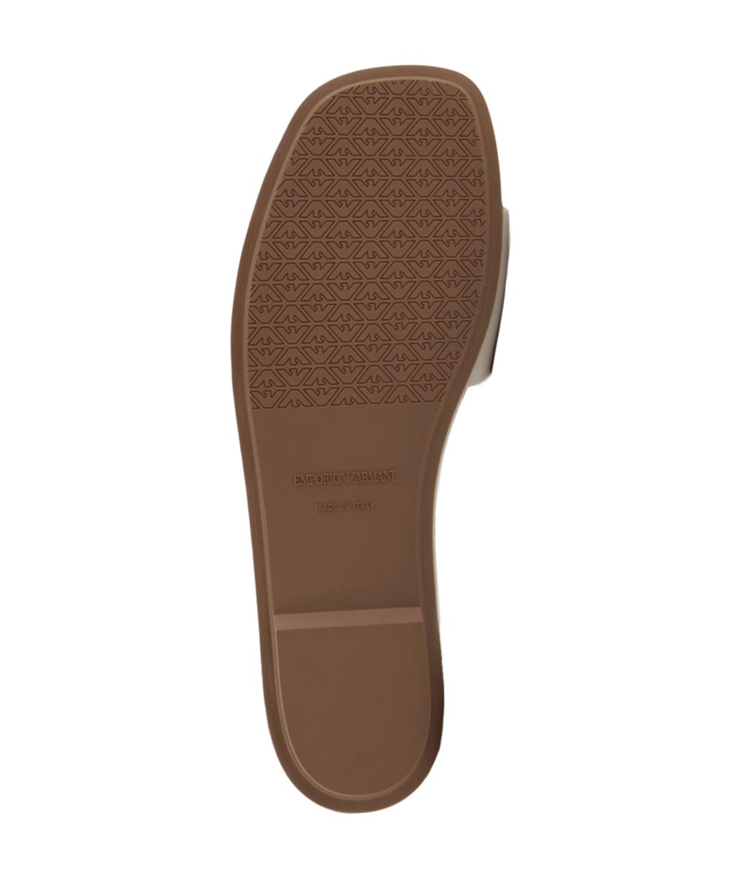 EMPORIO ARMANI Белые мюли, фото 4