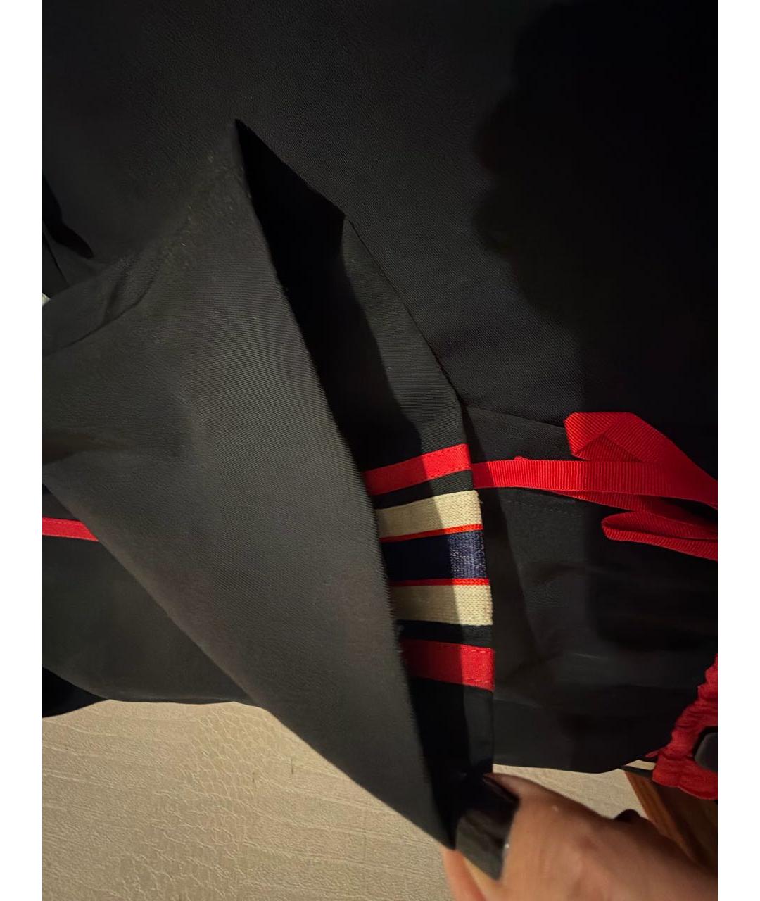 GUCCI Черные полиамидовые спортивные брюки и шорты, фото 7