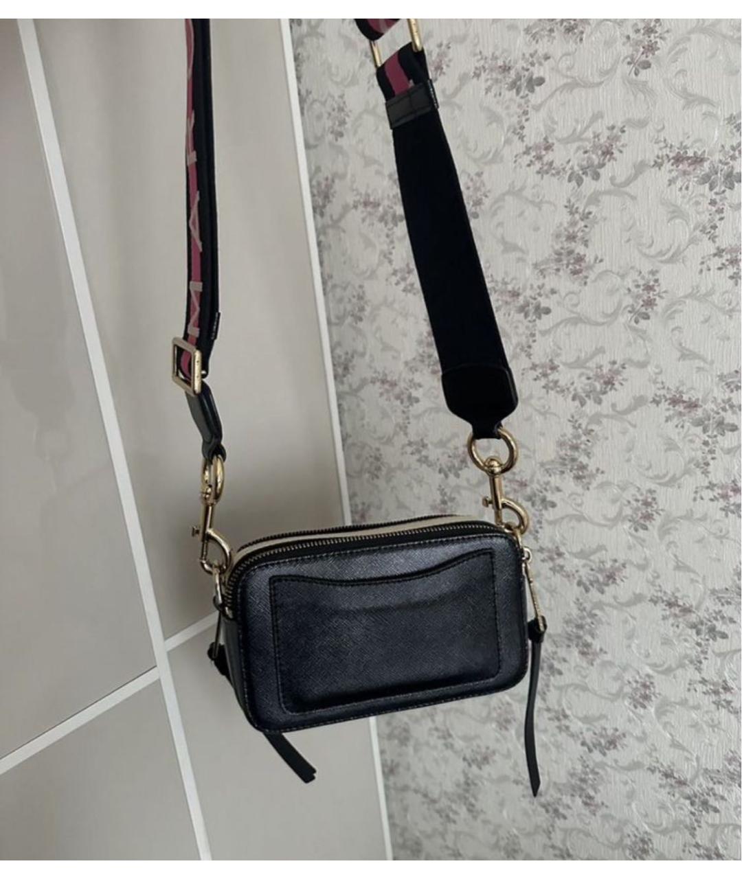 MARC BY MARC JACOBS Черная сумка через плечо из искусственной кожи, фото 3