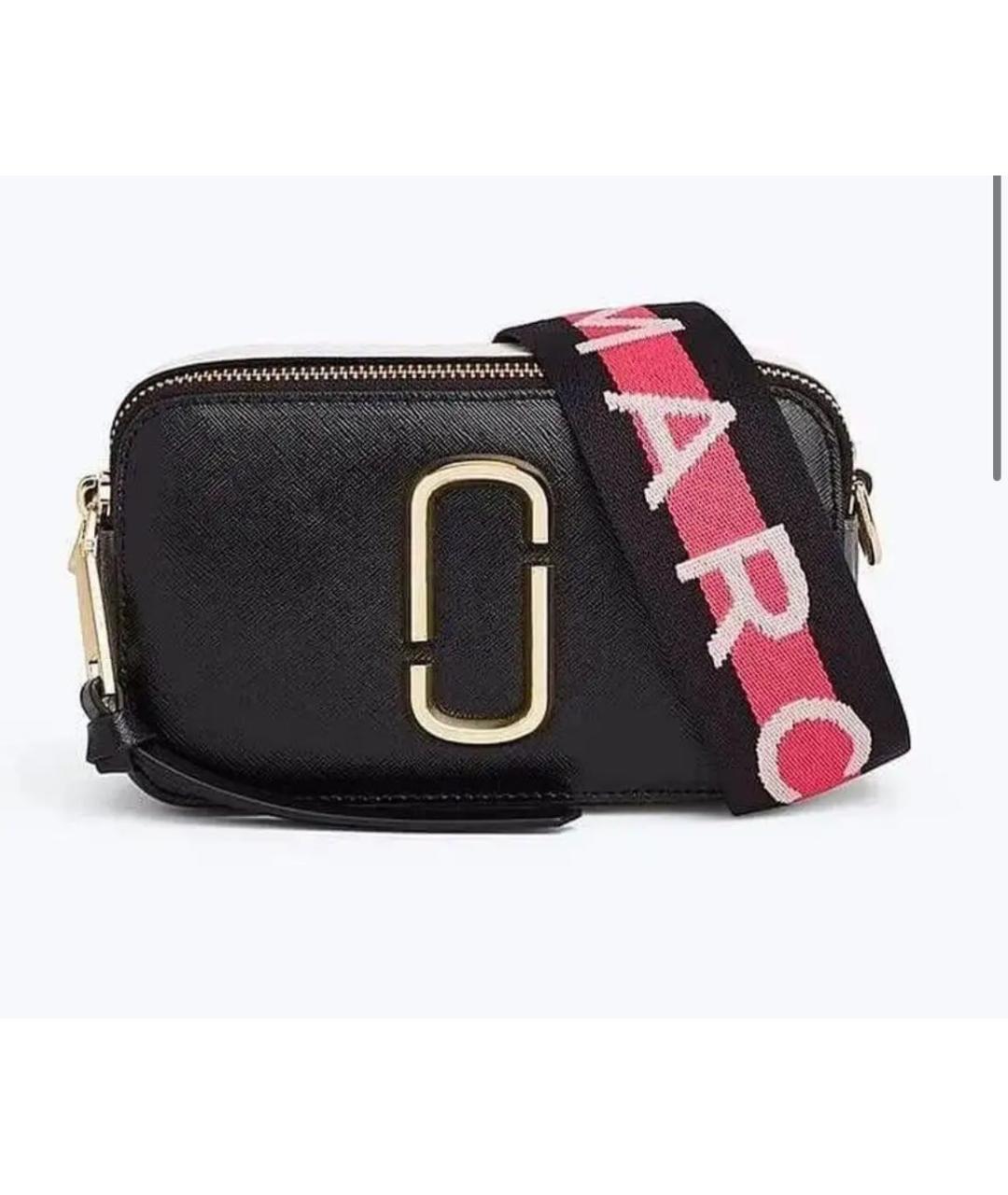 MARC BY MARC JACOBS Черная сумка через плечо из искусственной кожи, фото 5