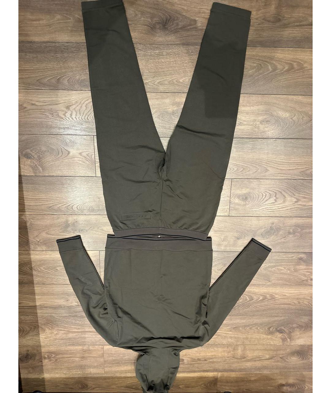 ARMANI EXCHANGE Хаки хлопко-эластановый спортивный костюм, фото 7