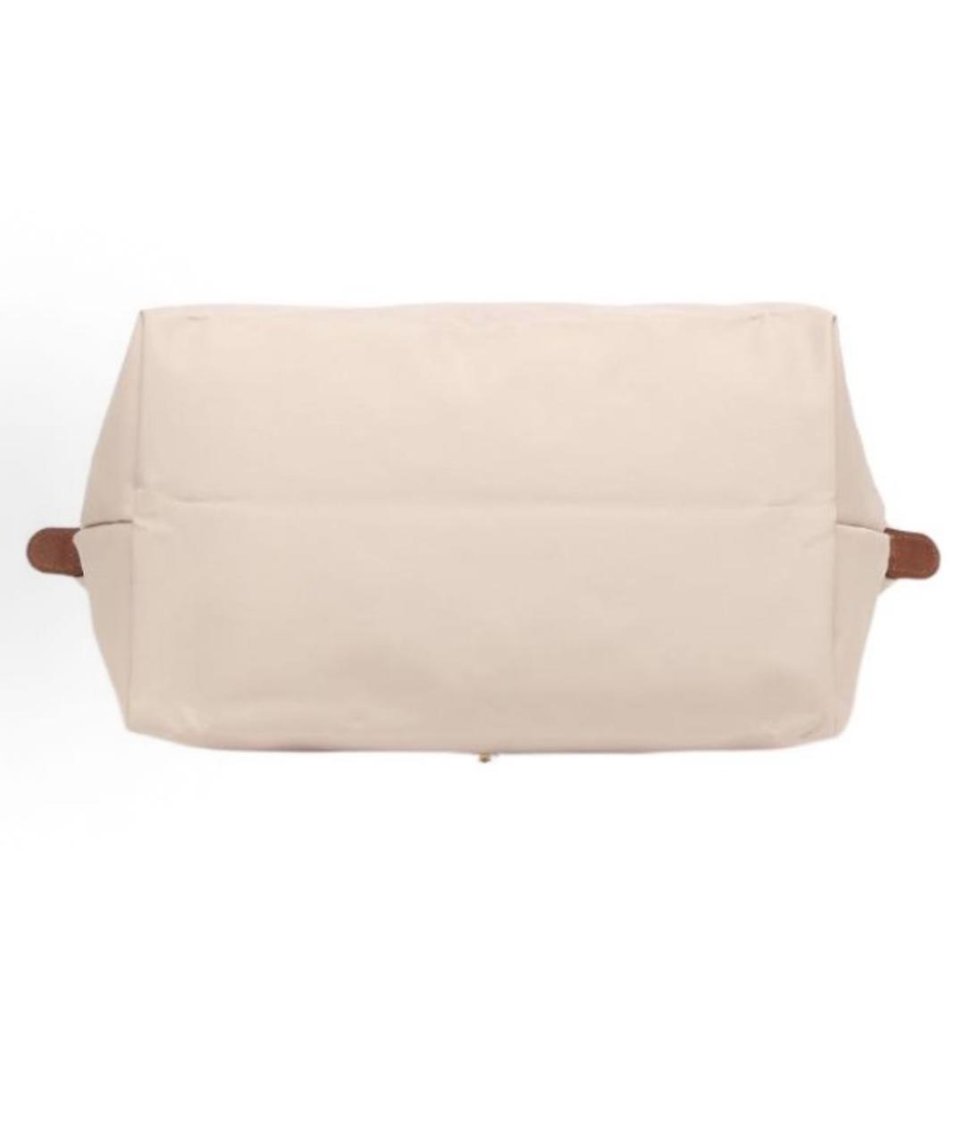 LONGCHAMP Бежевая пляжная сумка, фото 5