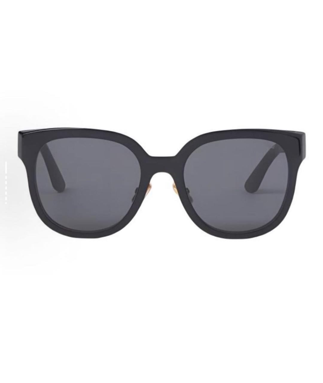 MIU MIU Черные пластиковые солнцезащитные очки, фото 1