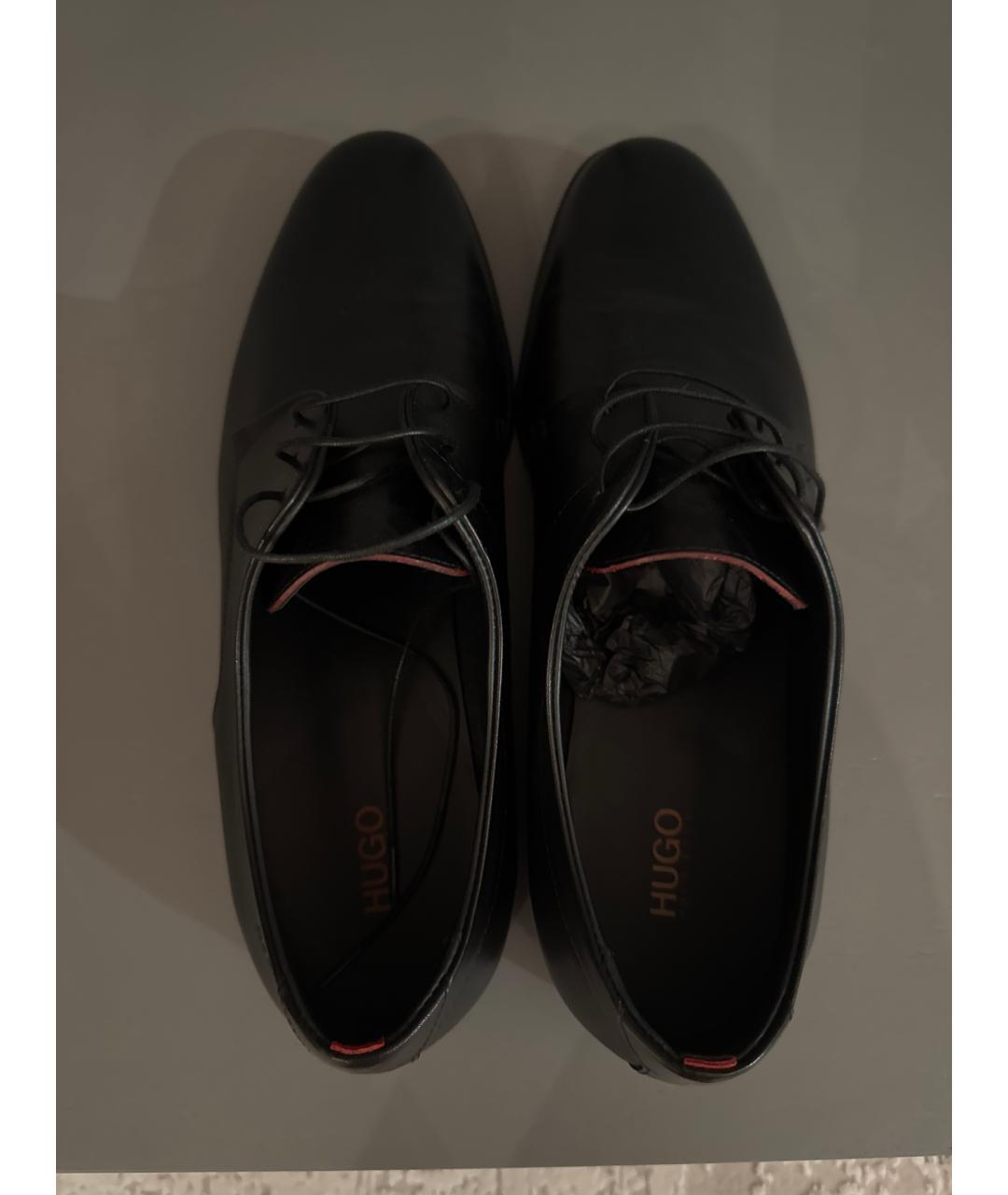 HUGO BOSS Мульти кожаные туфли, фото 3