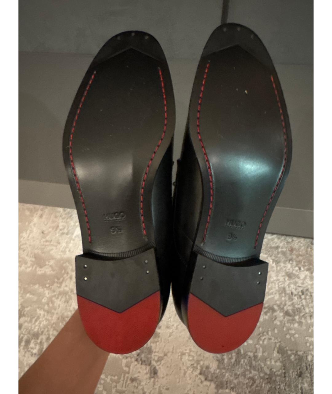 HUGO BOSS Мульти кожаные туфли, фото 5
