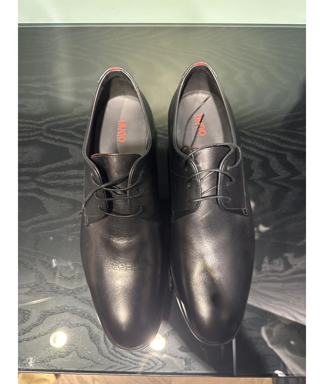 HUGO BOSS Мульти кожаные туфли, фото 2