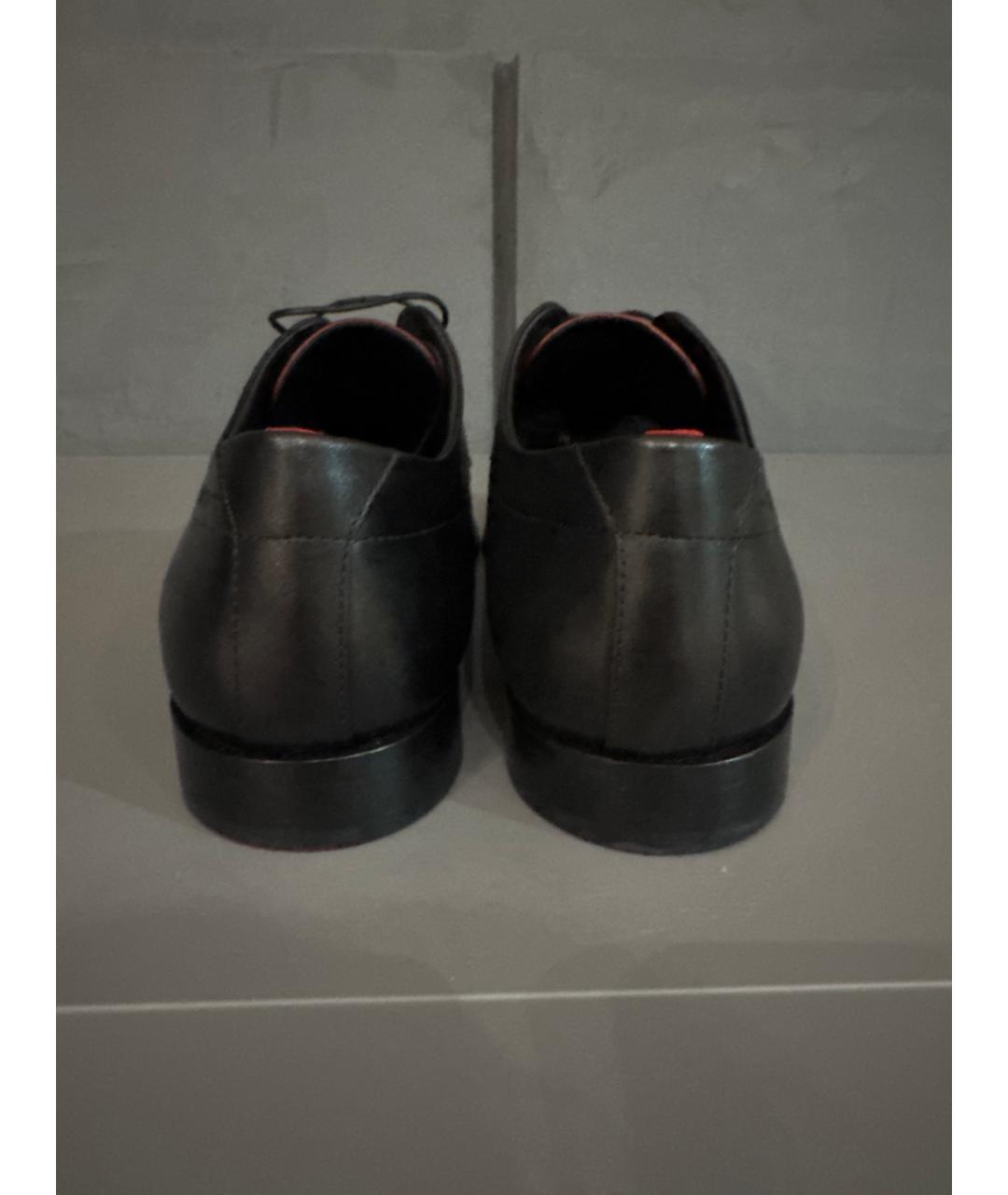 HUGO BOSS Мульти кожаные туфли, фото 4