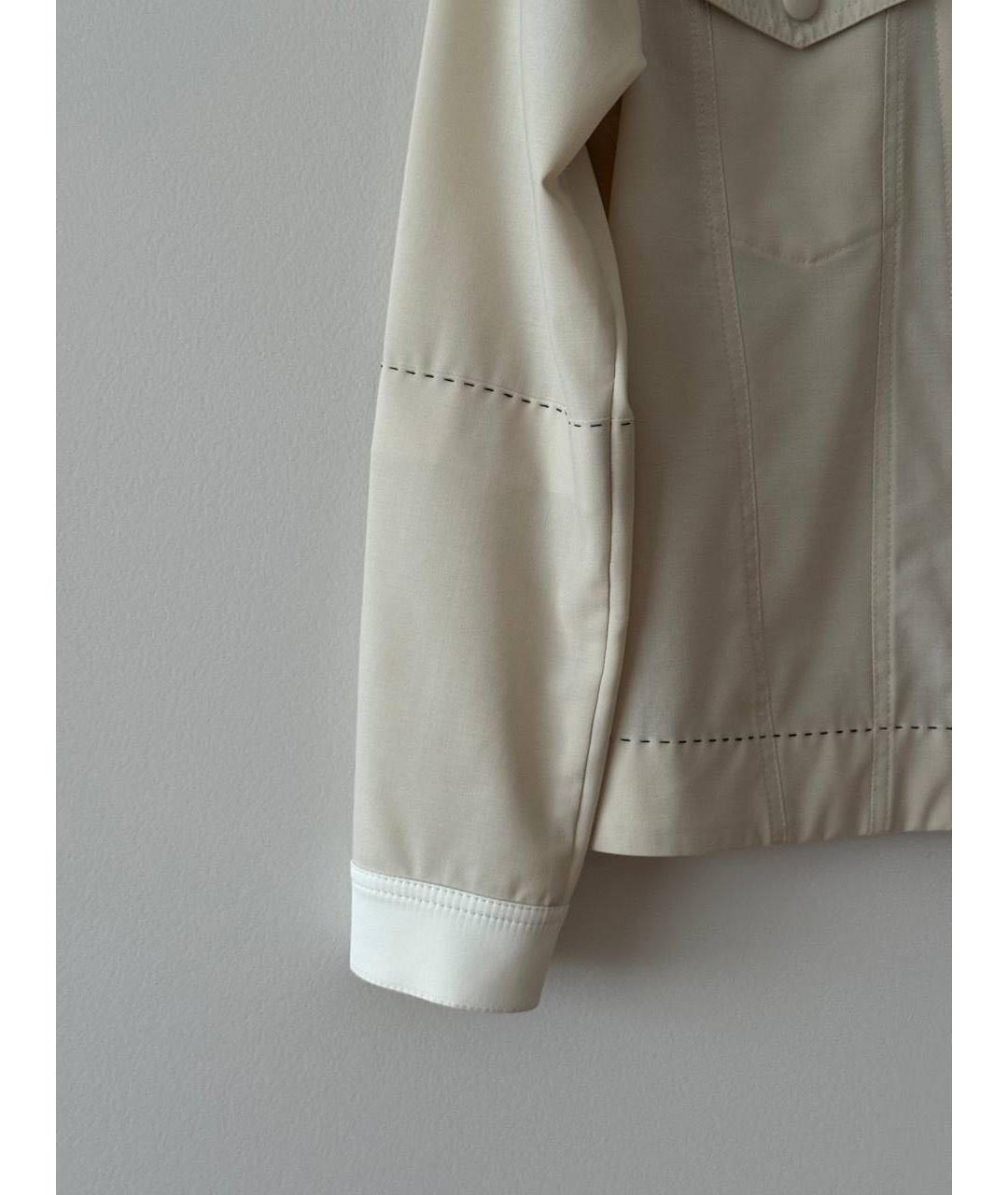 ACNE STUDIOS Бежевая хлопковая рубашка, фото 3