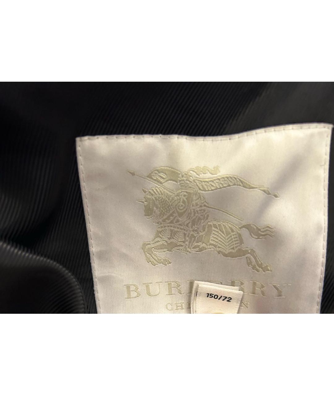 BURBERRY Бордовый замшевый жакет/пиджак, фото 5
