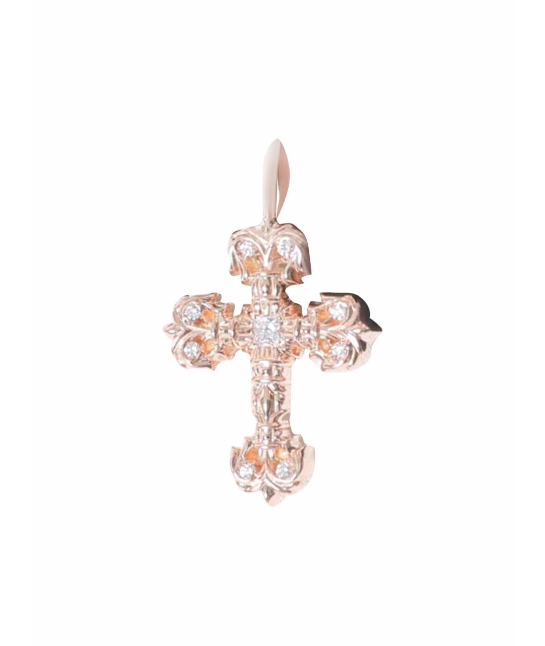 CHROME HEARTS Золотая подвеска из желтого золота, фото 1