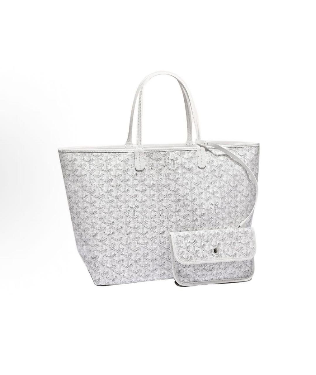 GOYARD Белая сумка тоут, фото 8