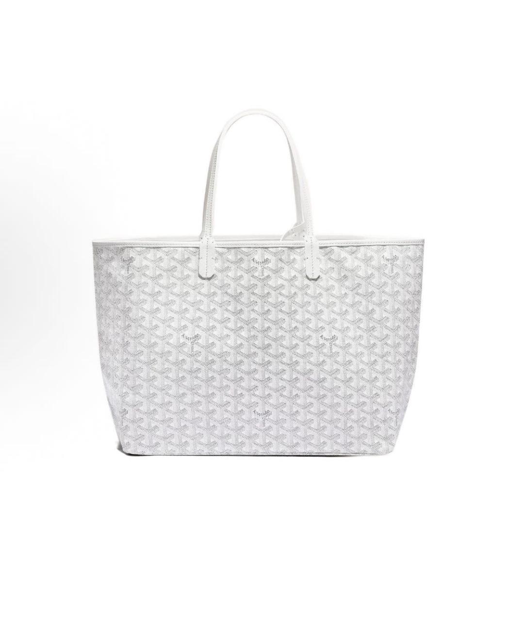 GOYARD Белая сумка тоут, фото 2
