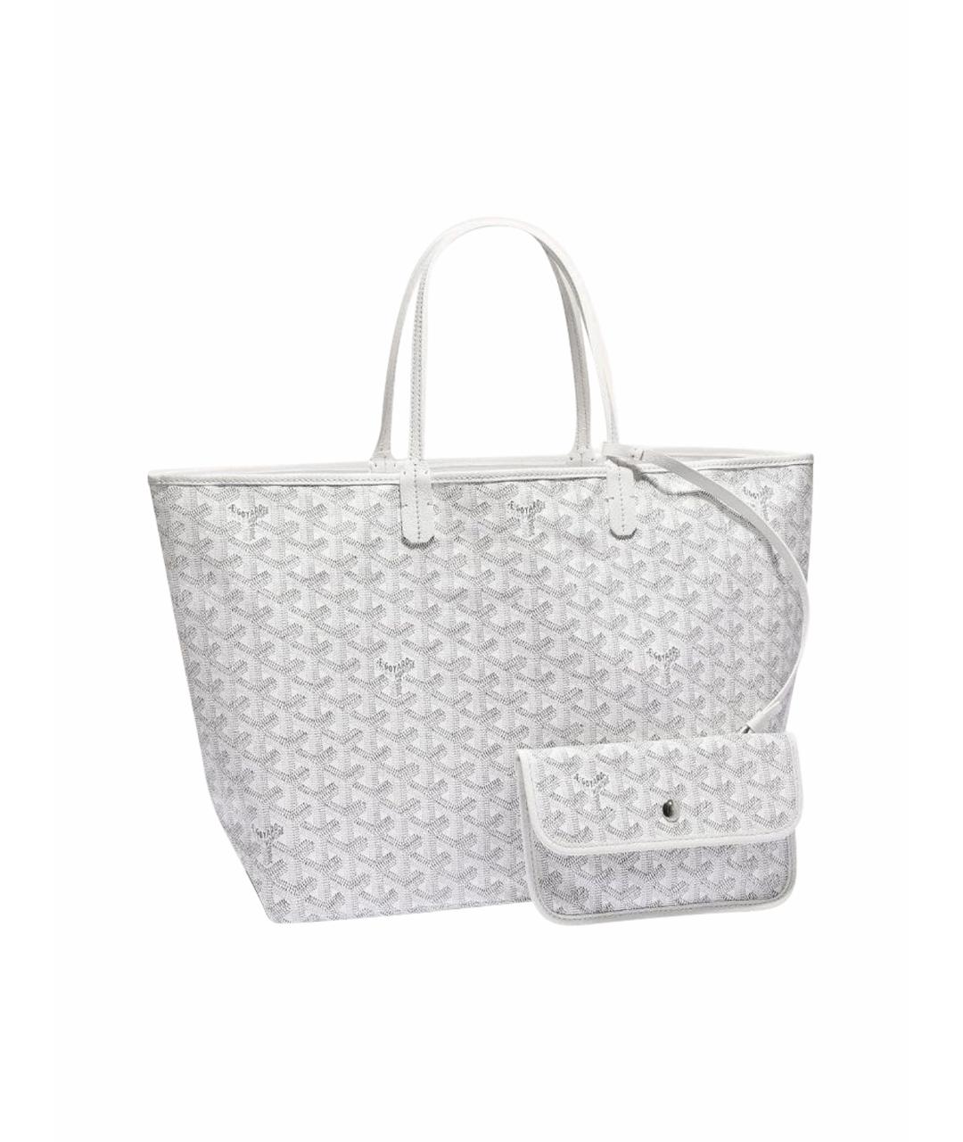 GOYARD Белая сумка тоут, фото 1