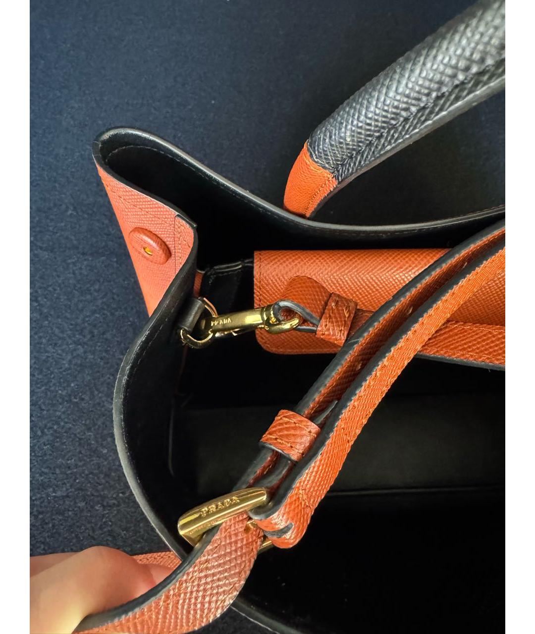 PRADA Кожаная сумка тоут, фото 4