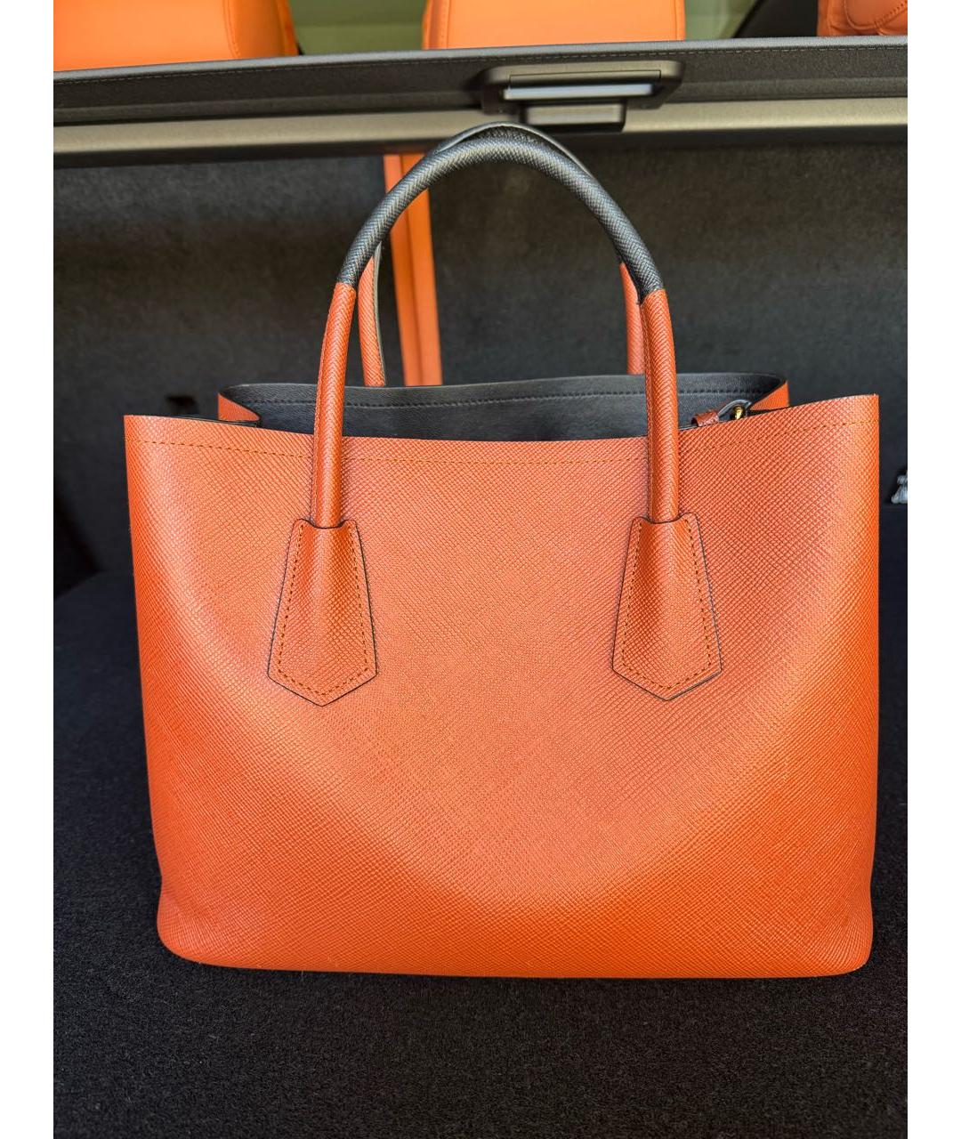 PRADA Кожаная сумка тоут, фото 2