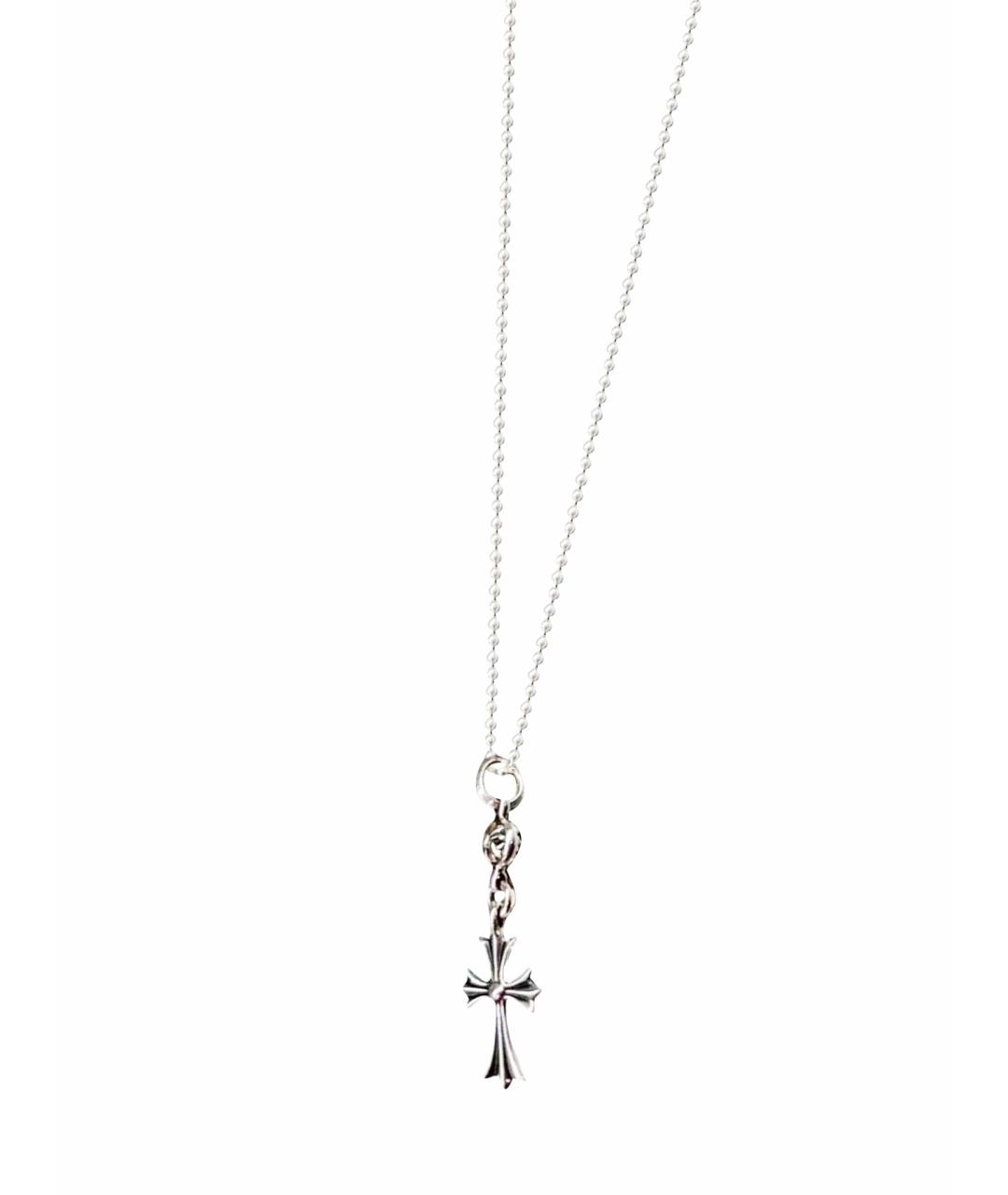 CHROME HEARTS Серебряная серебряная цепочка, фото 1