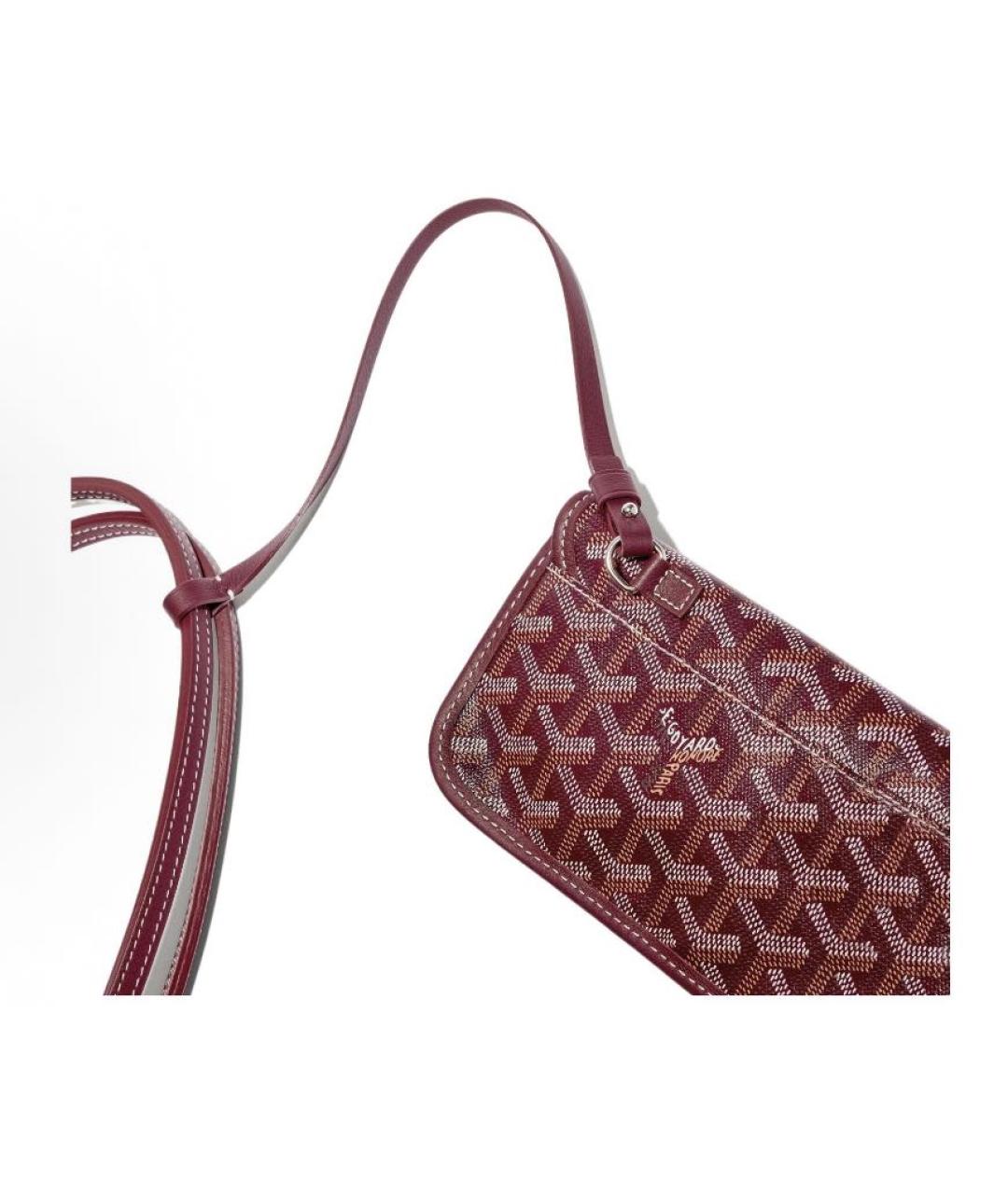 GOYARD Бордовая сумка тоут, фото 5