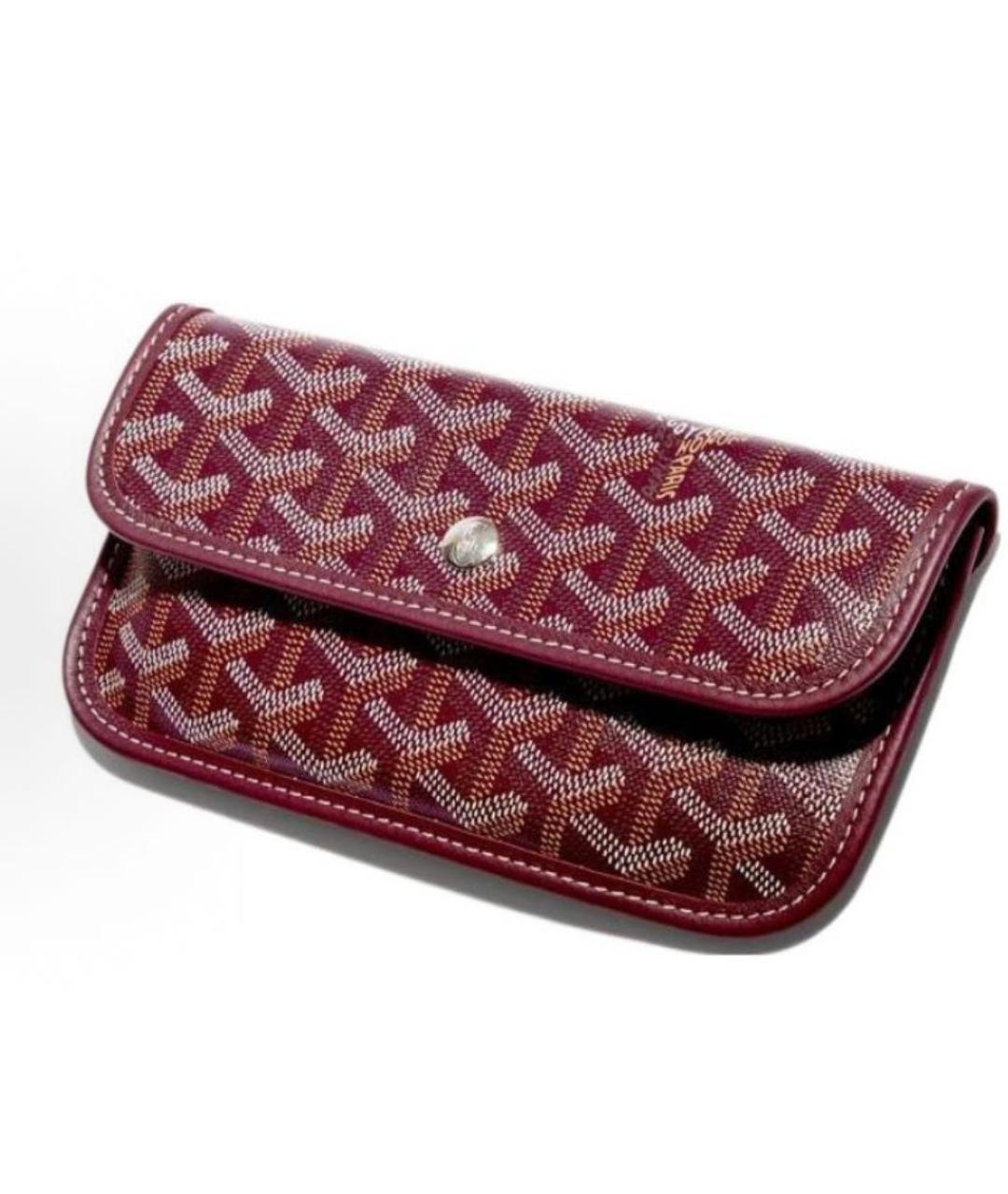 GOYARD Бордовая сумка тоут, фото 6