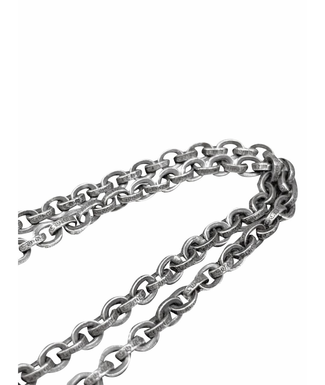 CHROME HEARTS Серебряная серебряная цепочка, фото 3